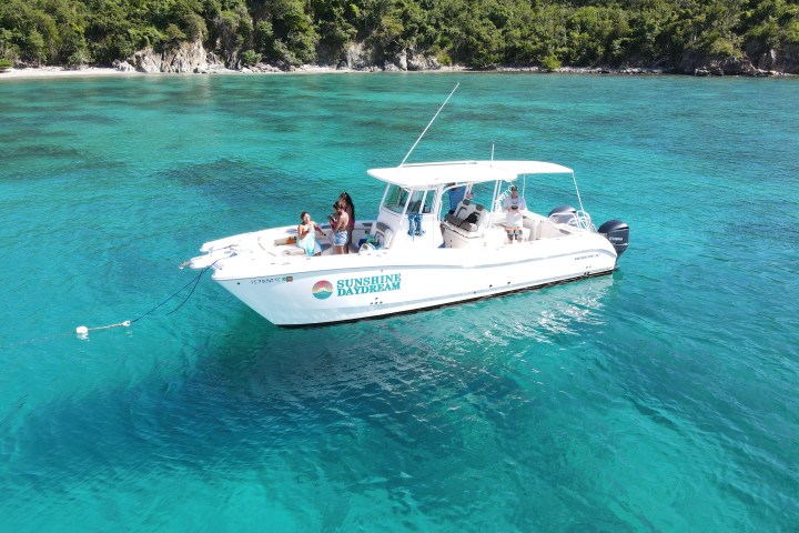 a boat on a body of water