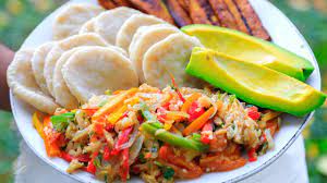 a bowl of food on a plate