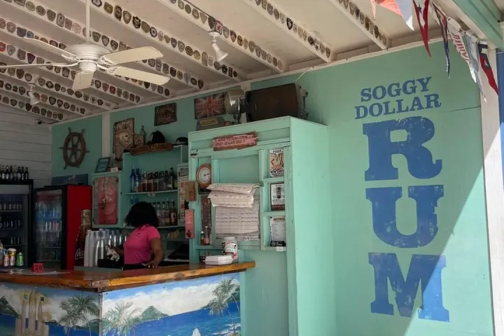 a store inside of a building