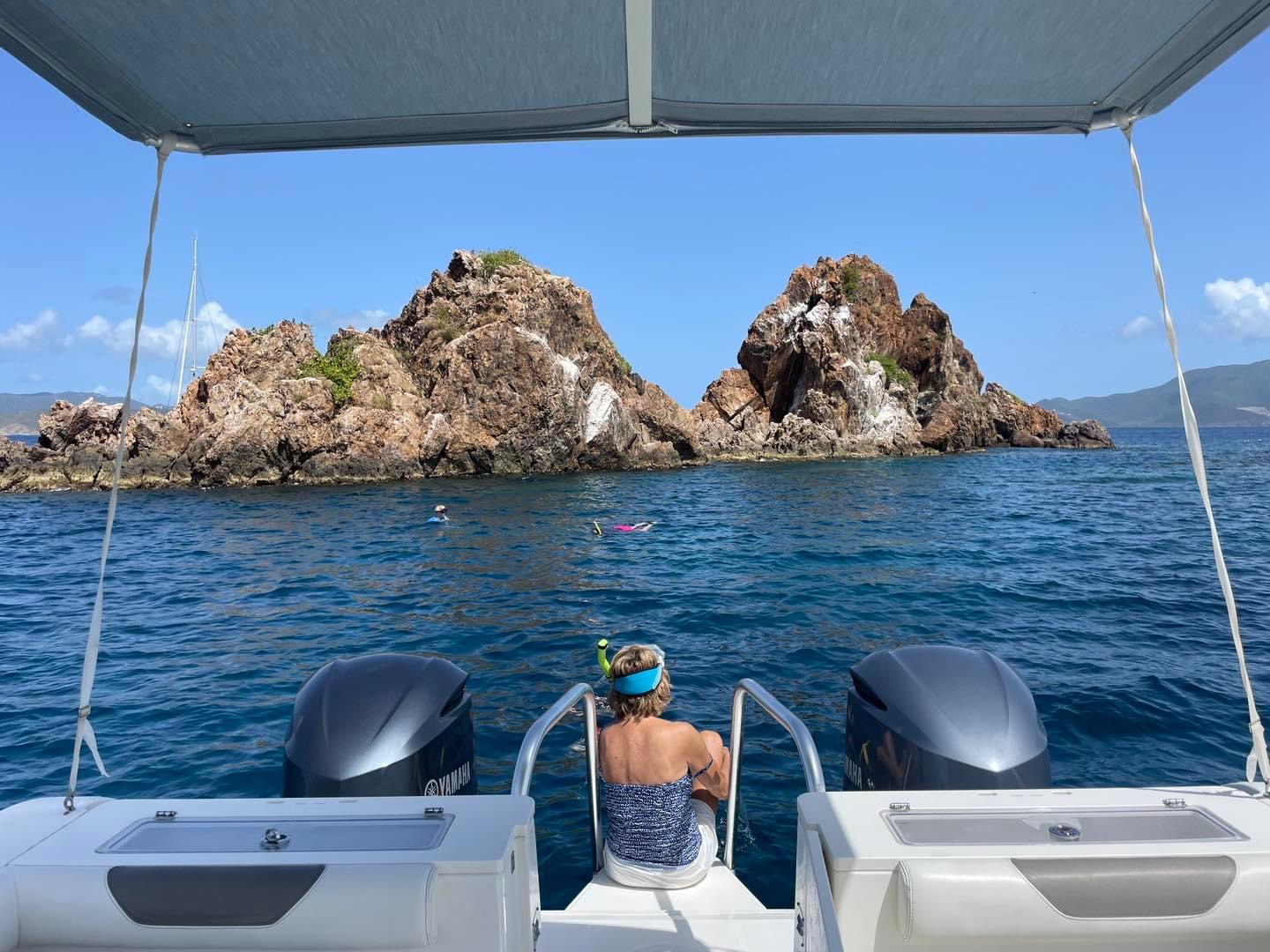 a small boat in a body of water