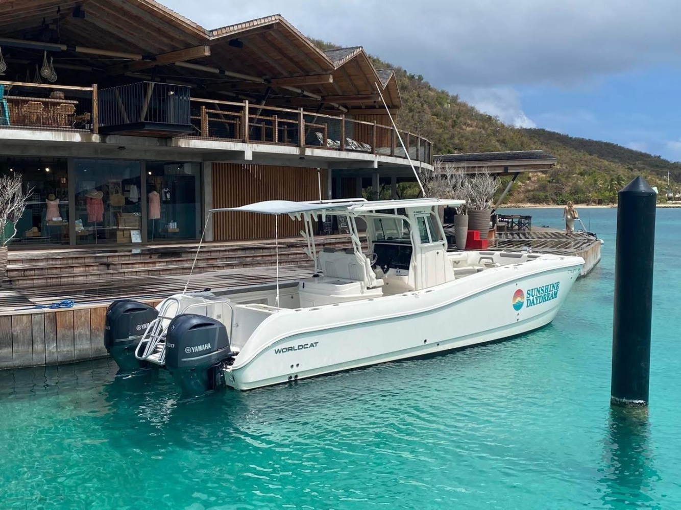 a boat that is floating in the water